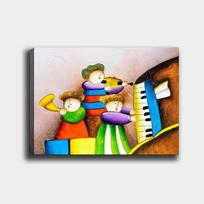 Reprodukcija Muzikuojantys žmogeliukai