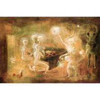 Leonora Carrington Vintge Wall Art Painting Abstract Canvas Poster Prints Home Bedroom Living Room Decoration Gift Poster 30X40CM No Framed