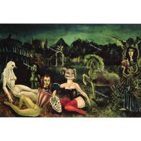 Leonora Carrington Vintge Wall Art Painting Abstract Canvas Poster Prints Home Bedroom Living Room Decoration Gift Poster 30X40CM No Framed
