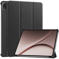 Oneplus Pad 4 dėklas 13,2 colio, trijų dalių, magnetinis, odinis, su stoveliu, kietas, išmanusis dėklas, Funda OnePlus Pad 4 One Plus Pad 4 dėklui Oneplus Pad 4 13.2 juoda