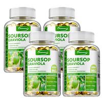 Xemenry - 1000mg Soursop Dietary Supplement - Digestive and Respiratory Health 120*4