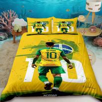 Duvet Cover CR7 Football Star R-Ronaldo Printing Bedding Set Duvet Cover Comforter Bed Youth Kids Girl Boys Gifts 140*200cm/55x79in Single/Twin 3pcs