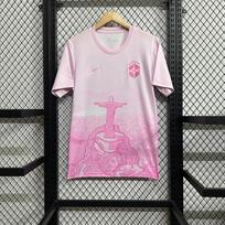 Brazilijos Pasaulio taurės marškinėliai Nacionalinės komandos futbolo marškinėliai Individualizuotas trumpomis rankovėmis T-shirt Pristatymas per sieną Personalizuota dovana L