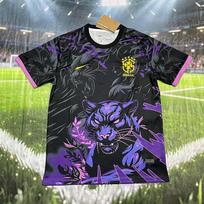 Brazilijos Pasaulio taurės marškinėliai Nacionalinės komandos futbolo marškinėliai Individualizuotas trumpomis rankovėmis T-shirt Pristatymas per sieną Personalizuota dovana S