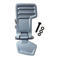 Traktorius 4x4 Dyzelinis Mini Suderinamas Ekskavatorius Kojinis Pedalas Ketaus Priedas U15 U17 16 17 Vejos Sodo Kiemo Left Mount