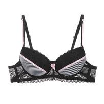 Seksuali Push Up liemenėlė, didelio dydžio taurė, moteriška liemenėlė liemenėlė, apatinis trikotažas, apatinis trikotažas moterims 40B juoda