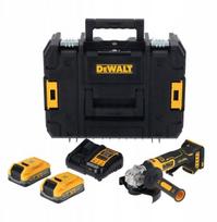 Szlifierka Dewalt Akumulatorowa kątowny szlifuoklis 125mm, 2x3.5Ah, 18V XR, COMPACT, DEWALT [DCG404S2T-QW]