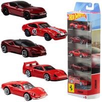 Automodeliukų rinkinys Hot Wheels Ferrari JLN12, 5 vnt., uniwersalny