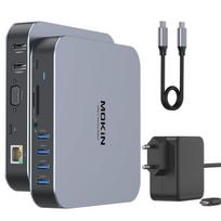 MOKiN Docking Station 13 in 1, 65W USB C