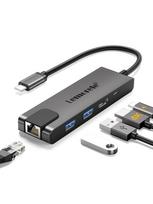 Lemorele s USB-C Hub su Gigabit Ethernet ir 4K HDMI