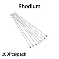 50-200 vnt./partija 16 20 25 30 40 50 mm Auksiniai metaliniai rutuliniai smeigtukai papuošalams gaminti. 30mm