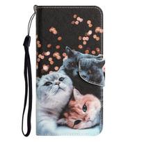 Odinis atverčiamas dėklas For Funda Samsung Galaxy A52s 5g A22 A32 A52 A72 A12 A42 Dėklai Mielas Šuo Tigras Katė Piniginė Telefono Galinis Dangtelis Samsung A42