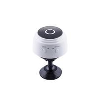 1080P HD naktinio matymo WiFi belaidžio tinklo kamera lauko V380 didelės raiškos stebėjimo kamera, 360 laipsnių pasukimas balta