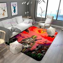 Animacinis Z-Zeldas Kilimas Anime Kilimas Vaikų Kilimai Svetainės Arbatos Stalo Kilimėliai Miegamojo Kilimas Plaunami Grindų Kilimėliai Plotas Kilimėlis Dovanų Antklodė 40cm x 60cm red
