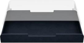 Monitoriaus laikiklis Aptiq stalčius midnight blue monitoriaus stovui - organizeris - patvarus pu - odos imitacija