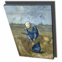 Reprodukcija Peasant Woman Binding Sheaves (after Millet)