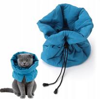 Katinų minkštas antkaklis, S dydis, 14–25 cm, saugo nuo žaizdų laižymo