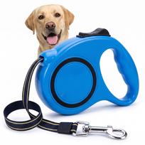 Automatinis pavadėlis šunims ir katėms, 5 m, iki 15 kg, su užraktu