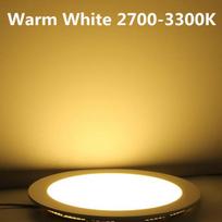 LED apatinis apšvietimas apvali lempa 3W 6W 9W 12W 15W 25W pritemdoma lubų įleidžiama lemputė AC 85-265V SMD 2835 skydinis apšvietimas su tvarkykle 12W Non Dimmable