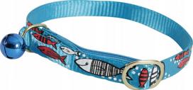Katinų nailoninis antkaklis ZOLUX Sardine, 30 cm, žydras