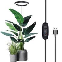 Plant Grow Light toršeras Grindų modelis Viso spektro saulės šviesa Didelio vazoninio augalo užpildymo lemputė 2012-03-09 juoda