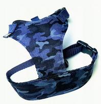 Katės reguliuojami medvilniniai diržai Pelo, tinklelis, 2 sagtelės, dydis XS
