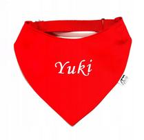 Skarelė Pelo SCARF BANDANA su siuvinėtu vardu, modelis R-3