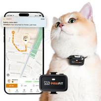 GPS seklys katėms PAWFIT LITE 4G, itin kompaktiškas, 18 g