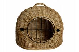 Krepšys-pernešyklė WICKER KENNEL katėms