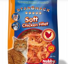 Minkšti vištienos filė skanėstai šunims Nobby, 85 g