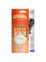 Kreminiai skanėstai katėms M-PETS CREAMY su krabu, 4 x 15 g