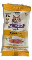 Katinų užkandis One Serrano su lašiša ir tunu, Omega 3, DHA, 50 g