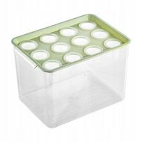 Hidroponinė auginimo sistema, 12 vietų, žalias dangtis