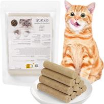 Liofilizuotos jautienos kačių lazdelės, 100 g, be grūdų ir cukraus