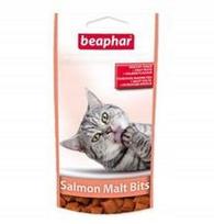 Katėms skanėstas Beaphar Malt Bits su lašiša, 35 g