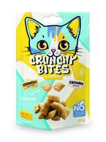 Traškūs sausainiai su kreminio sūrio įdaru CRUNCHY BITES, 60 g