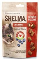 Šunų pašaras SHELMA be grūdų, jautiena ir uogos, 8 x 60 g