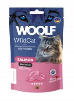 Katės skanėstai WOOLF Wild Cat su lašiša, 50 g