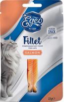 Kačių skanėstas EGEO lašišos filė, 6 x 22 g