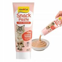 Kremas katėms Gimcat SnackPasta su lašiša ir tunu, 75 g