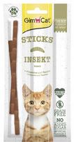 Katinų skanėstai GimCat Sticks INSECTS, 3 x 5 g