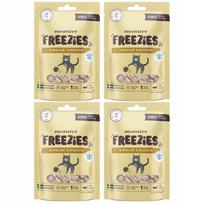 Šaltyje džiovinti vištienos skanėstai katėms Monster Cat Freezies, 4 x 45 g