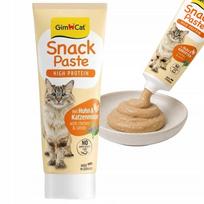 Katinų kremas Gimcat SnackPasta su vištiena ir katžole, 75 g