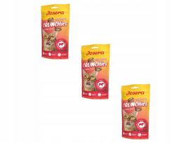 Katės skanėstai JOSERA Crunchies su jautiena, 3 x 60 g