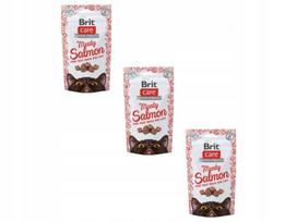 Katėms skanėstas BRIT CARE su lašiša, 3 x 50 g