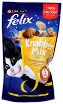 Katinų skanėstai Purina Felix Knabber Mix su 3 sūriais, 60 g, Vokietija