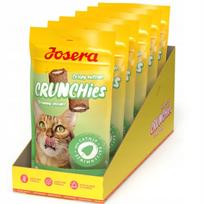 Traškūs kačių skanėstai su katžole Josera Crunchies, 6 x 60 g