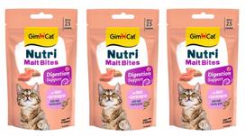 Katinų skanėstai GimCat Malt Tabs, 40 g