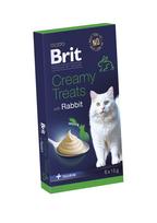 Kremas katėms Brit Premium by Príroda su triušiena, 11 pakuočių (6 x 15 g)