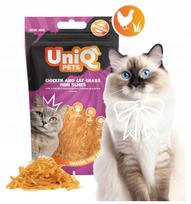 Katėms skirti UNIQ PETS vištienos ir žolės filė, 50 g